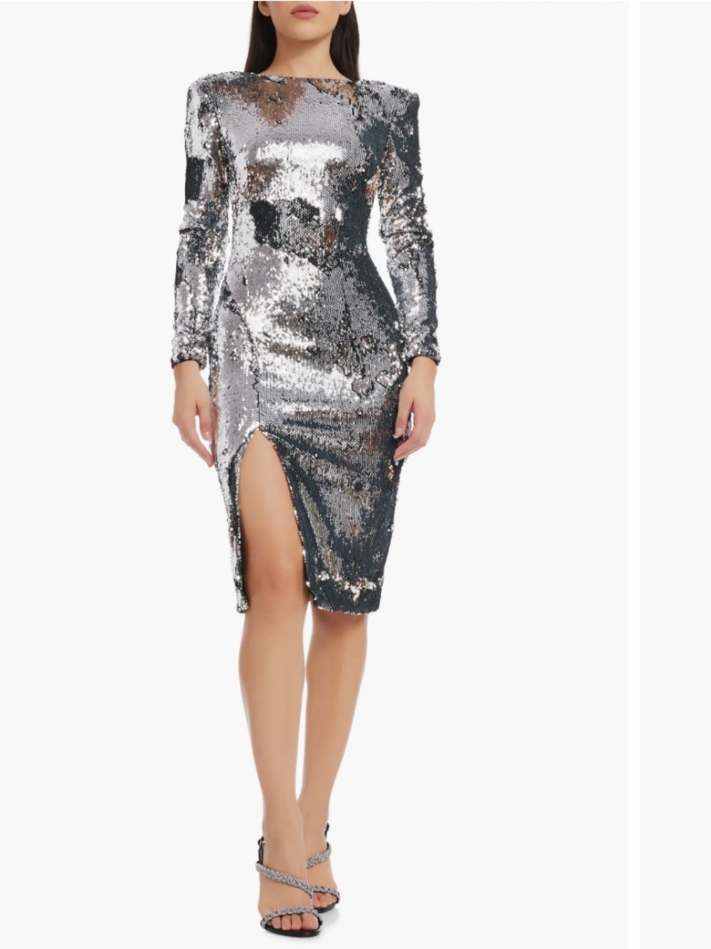 Nwt Natalie Sequin Long Sleeve Dress the Population
$300 party formal summer